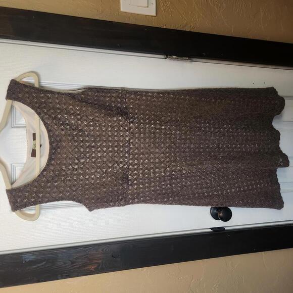 Eva Franco Dresses & Skirts - Eva Franco Elegant A-Line Wool Blend Knit Knee Length Dress - Size 12